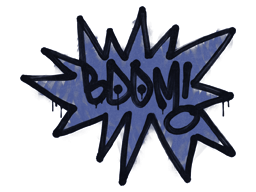 Sealed Graffiti | BOOM (SWAT Blue)