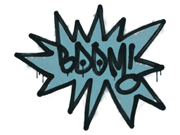 Sealed Graffiti | BOOM (Wire Blue)