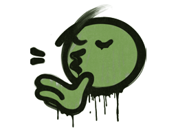 Sealed Graffiti | Chef Kiss (Battle Green)