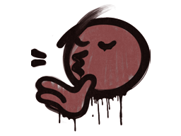 Sealed Graffiti | Chef Kiss (Brick Red)