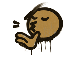 Sealed Graffiti | Chef Kiss (Desert Amber)