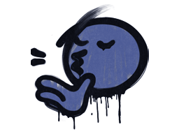 Sealed Graffiti | Chef Kiss (SWAT Blue)