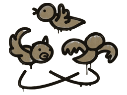 Sealed Graffiti | Dizzy (Dust Brown)