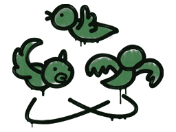 Sealed Graffiti | Dizzy (Jungle Green)