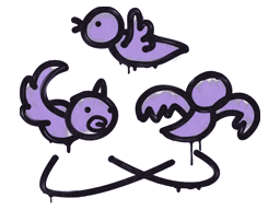 Sealed Graffiti | Dizzy (Violent Violet)