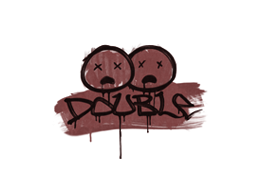 Sealed Graffiti | Double (Brick Red)