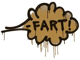 Sealed Graffiti | Fart (Desert Amber)
