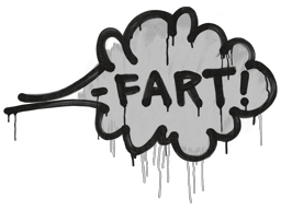 Sealed Graffiti | Fart (Shark White)