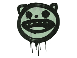 Sealed Graffiti | Happy Cat (Cash Green)