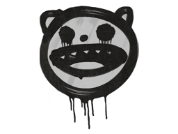 Sealed Graffiti | Happy Cat (Shark White)