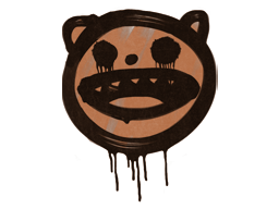 Sealed Graffiti | Happy Cat (Tiger Orange)