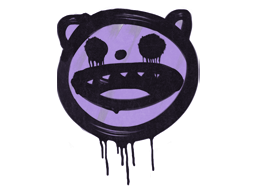 Sealed Graffiti | Happy Cat (Violent Violet)