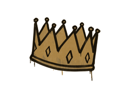 Sealed Graffiti | King Me (Desert Amber)