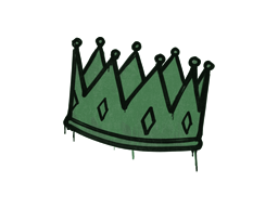 Sealed Graffiti | King Me (Jungle Green)