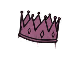 Sealed Graffiti | King Me (Princess Pink)