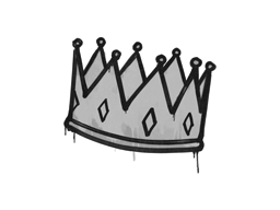 Sealed Graffiti | King Me (Shark White)