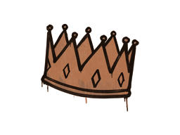 Sealed Graffiti | King Me (Tiger Orange)