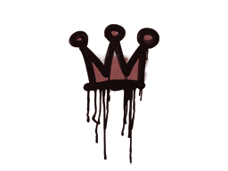 Sealed Graffiti | Little Crown (Brick Red)