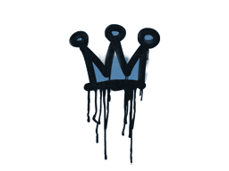 Sealed Graffiti | Little Crown (Monarch Blue)