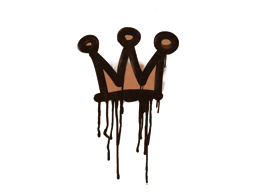 Sealed Graffiti | Little Crown (Tiger Orange)