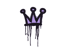 Sealed Graffiti | Little Crown (Violent Violet)
