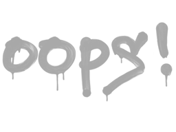 Sealed Graffiti | Oops (Shark White)