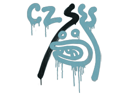 Sealed Graffiti | Recoil CZ-75 (Wire Blue)