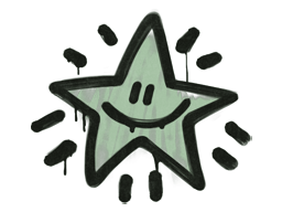 Sealed Graffiti | Shining Star (Cash Green)