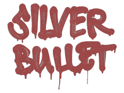 Sealed Graffiti | Silver Bullet (Blood Red)