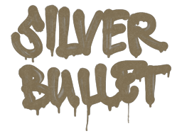 Sealed Graffiti | Silver Bullet (Dust Brown)