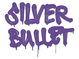 Sealed Graffiti | Silver Bullet (Monster Purple)