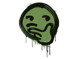 Sealed Graffiti | Thoughtfull (Battle Green)