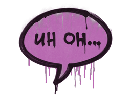 Sealed Graffiti | Uh Oh (Bazooka Pink)