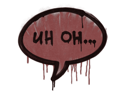 Sealed Graffiti | Uh Oh (Brick Red)