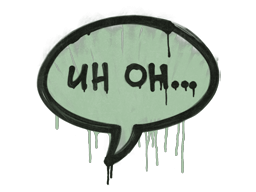 Sealed Graffiti | Uh Oh (Cash Green)