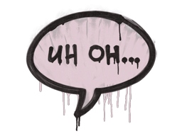 Sealed Graffiti | Uh Oh (War Pig Pink)