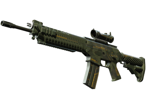 SG 553 | Atlas (Battle-Scarred)