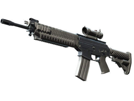 SG 553 | Damascus Steel (Factory New)