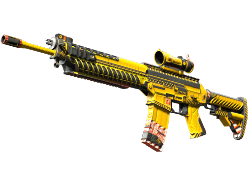 SG 553 | Hazard Pay (Battle-Scarred)