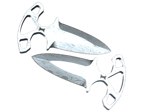 ★ Shadow Daggers | Damascus Steel (Battle-Scarred)
