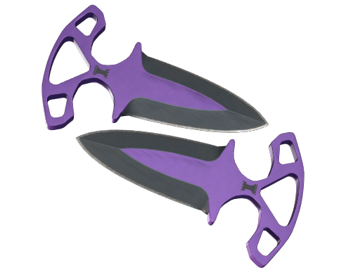 ★ Shadow Daggers | Ultraviolet (Battle-Scarred)