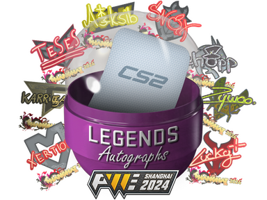 Shanghai 2024 Legends Autograph Capsule