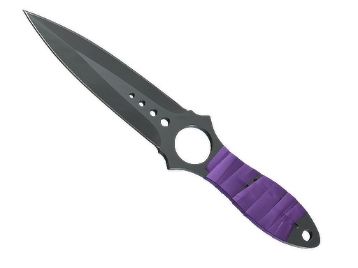 ★ Skeleton Knife | Ultraviolet (Battle-Scarred)