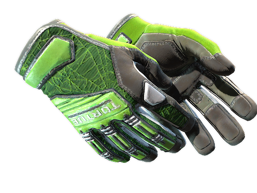 ★ Specialist Gloves | Emerald Web (Battle-Scarred)