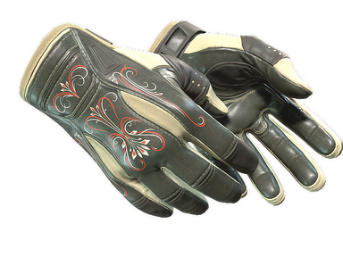 Sport Gloves | Creme Pinstripe