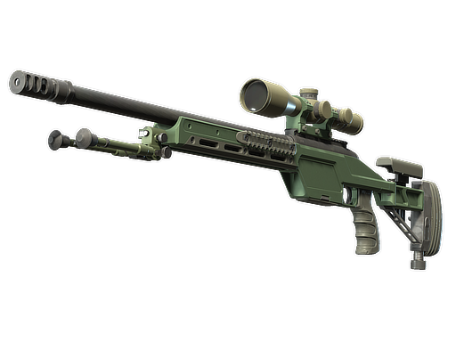 SSG 08 | Green Ceramic (Battle-Scarred)