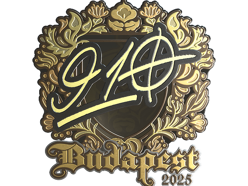 Sticker | 910 (Gold) | Budapest 2025