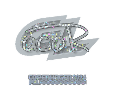 Sticker | acoR (Glitter) | Copenhagen 2024