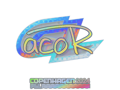 Sticker | acoR (Holo) | Copenhagen 2024