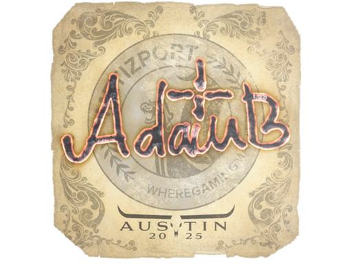 Sticker | adamb | Austin 2025